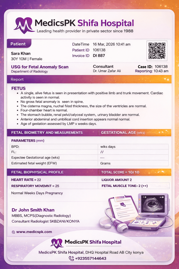 Pathology and radiology reporting
